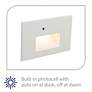 Thumbnail3 of WAC Kirke 5" Wide White LED Step Light with Photocell more views