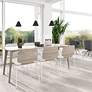 5_WAC Kone 6 1/2" Wide Black LED Conical Mini Pendant more views