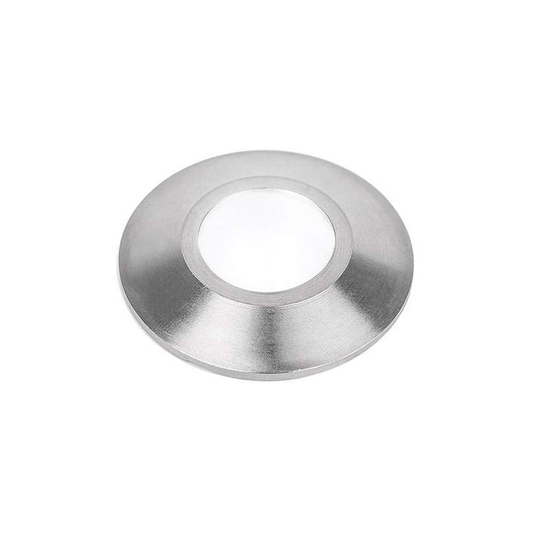 Image 2 WAC Landscape 1" Stainless Steel Round LED Indicator Light more views