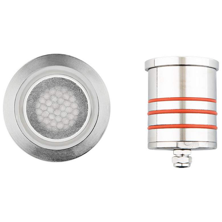 WAC Landscape 2&quot; Stainless Steel Round LED Indicator Light
