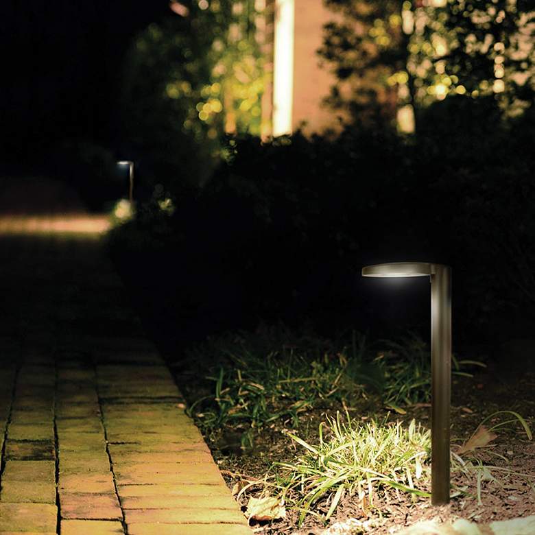 Image 4 WAC Landscape 22" High Bronze Eclipse 2700K LED Path Light more views