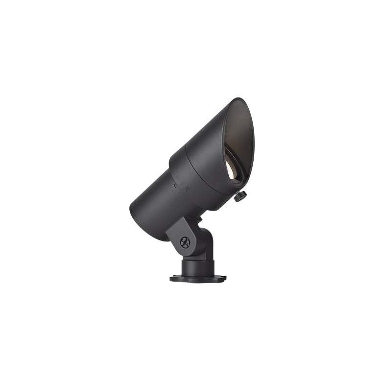 Image 1 WAC Landscape 4 inch High Black 2700K LED Mini Accent Spot Light