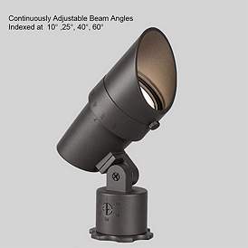 Image2 of WAC Landscape 6" High Bronze 120V LED Accent Spot Light more views
