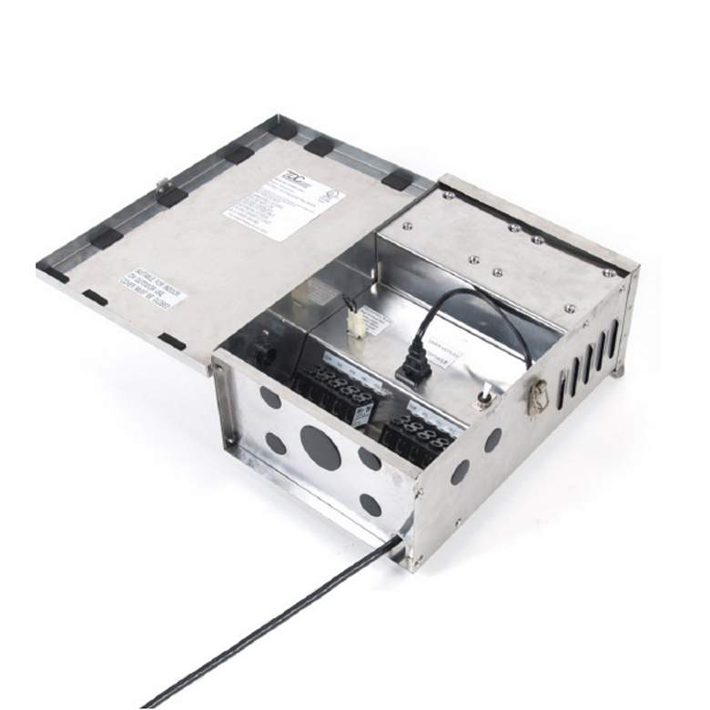 Image 2 WAC Landscape Stainless Steel 600W Magnetic Transformer more views