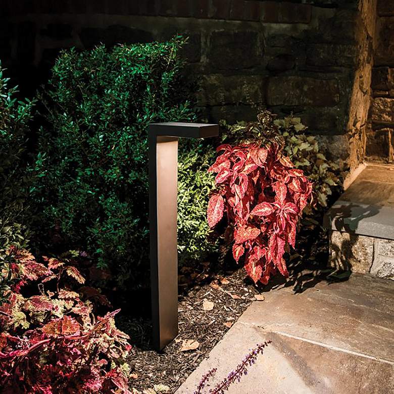 Image 2 WAC Ledge 23 inch High Bronze 2700K LED Landscape Path Light more views