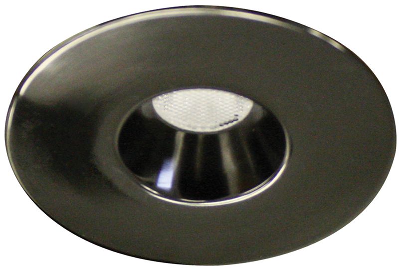 Image 2 WAC LEDme 1" Round Gunmetal Mini Complete Recessed Kit more views