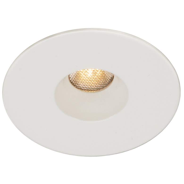 Image 2 WAC LEDme 1 inch Round White Mini Complete Recessed Kit more views