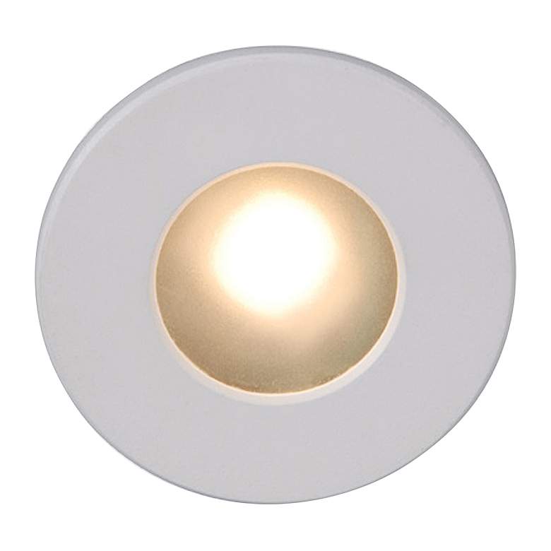 Image 1 WAC LEDme® 3 1/2" Wide White 3000K LED Step Light