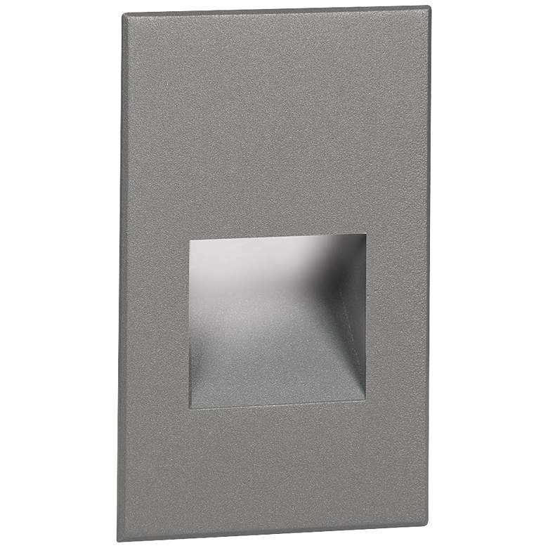 Image 1 WAC LEDme 3" Wide Graphite Vertical LED Deck/Step Light