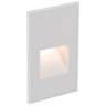 WAC LEDme 3"W White Vertical 3000K LED Step and Wall Light