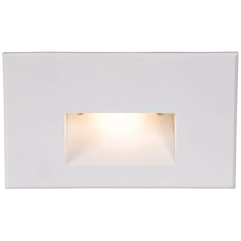 Image 1 WAC LEDme® 5" Wide White Step Light