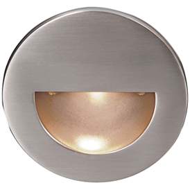 Image1 of WAC LEDme® Brushed Nickel Round Step Light