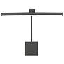 WAC LEDme Vibe 15" Wide Black Direct Wire LED Picture Light