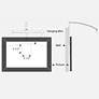 2_WAC LEDme Vibe 25" Wide Black Direct Wire LED Picture Light more views