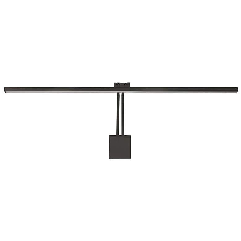 Image 1 WAC LEDme Vibe 37" Wide Black Direct Wire LED Picture Light