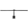 WAC LEDme Vibe 37" Wide Black Direct Wire LED Picture Light
