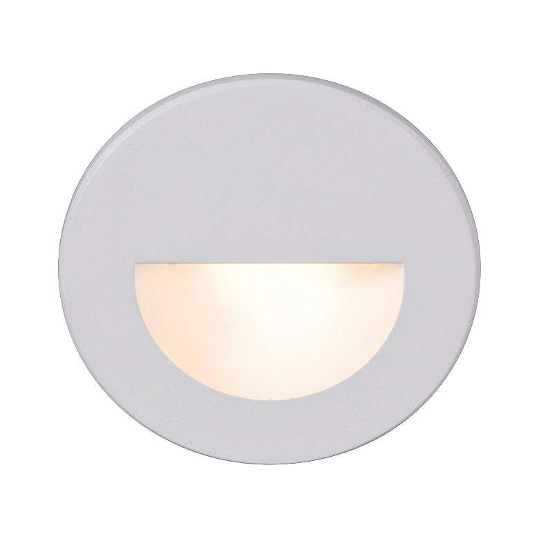 Image 1 WAC LEDme® White Round Step Light