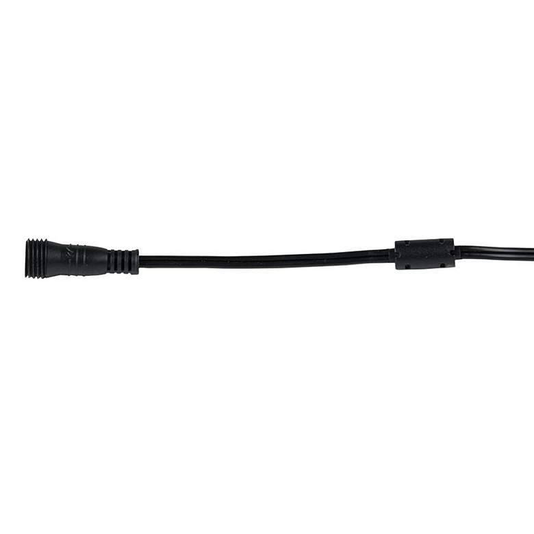 Image 1 WAC Lente 6-Foot Black Lead Wire with 5A Fuse for Tape Light