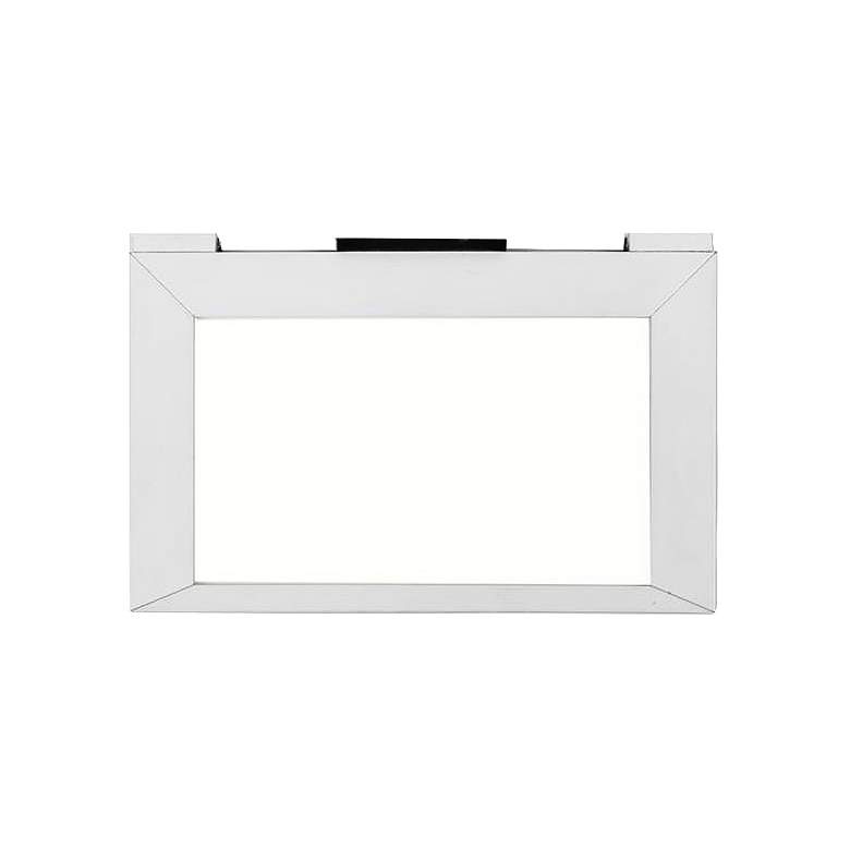 Image 1 WAC LINE 2.0 6.94"W White Edge-lit LED Under Cabinet Light
