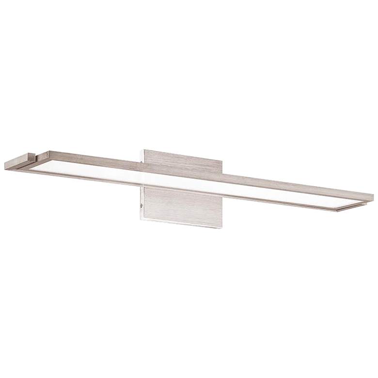 Image 1 WAC Line 24 inch Wide Brushed Aluminum LED Wall Sconce