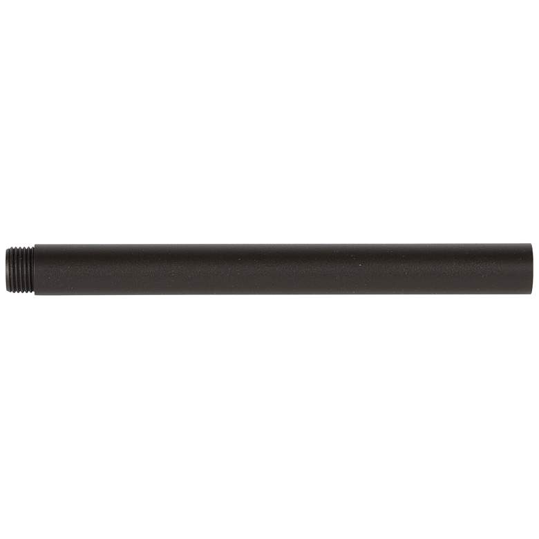 Image 1 WAC Linella 12 inch Wide Black Landscape Extension Rod