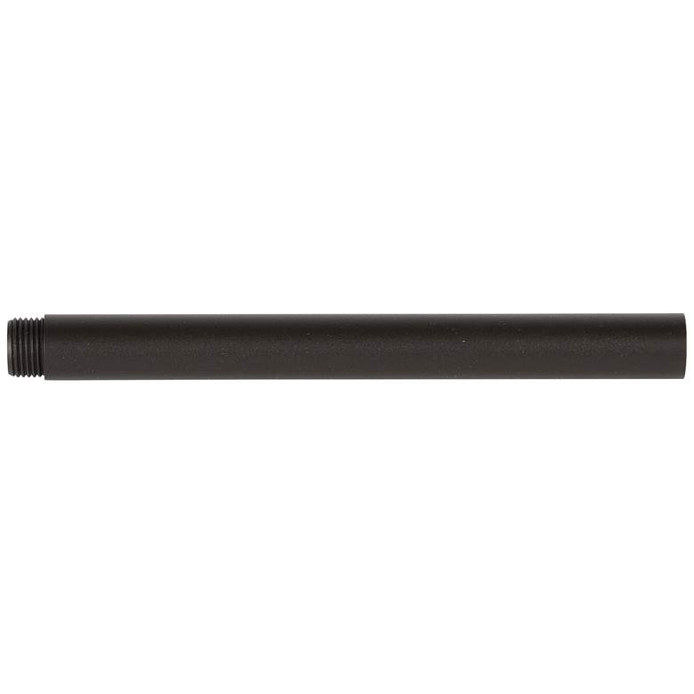 Image 1 WAC Linella 24 inch Wide Black Landscape Extension Rod