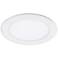 WAC Lotos 4" White Round 5-CCT Selectable LED Recessed Kit