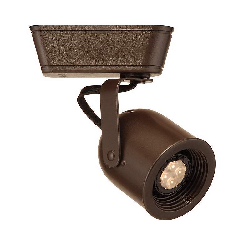 Image 1 WAC Low Volt 808 LED Bronze Track Head for Juno Track System