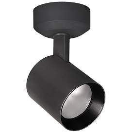 Image1 of WAC Lucio Black 3000K LED Track Ceiling Spot Light