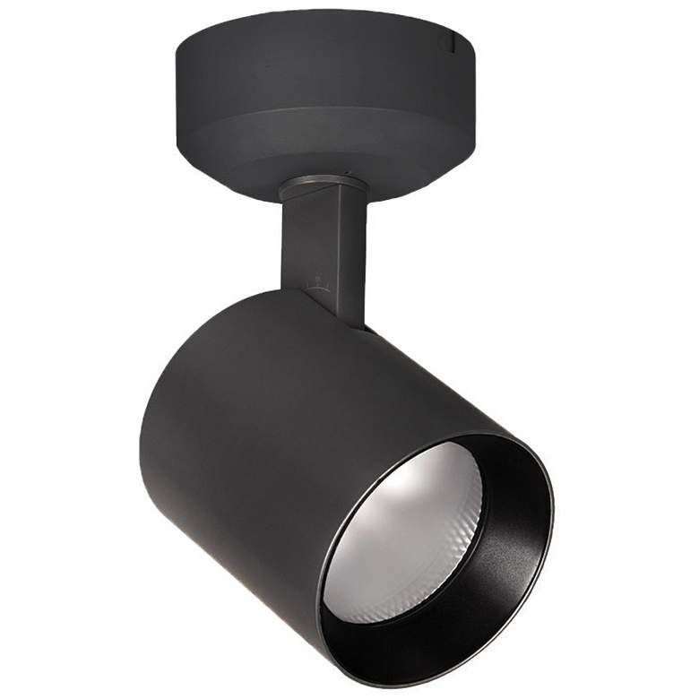 Image 1 WAC Lucio Black 3000K LED Track Ceiling Spot Light