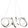 WAC Mamba 26" Wide Brushed Nickel LED Pendant Light