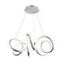 4_WAC Mamba 26" Wide Brushed Nickel LED Pendant Light more views