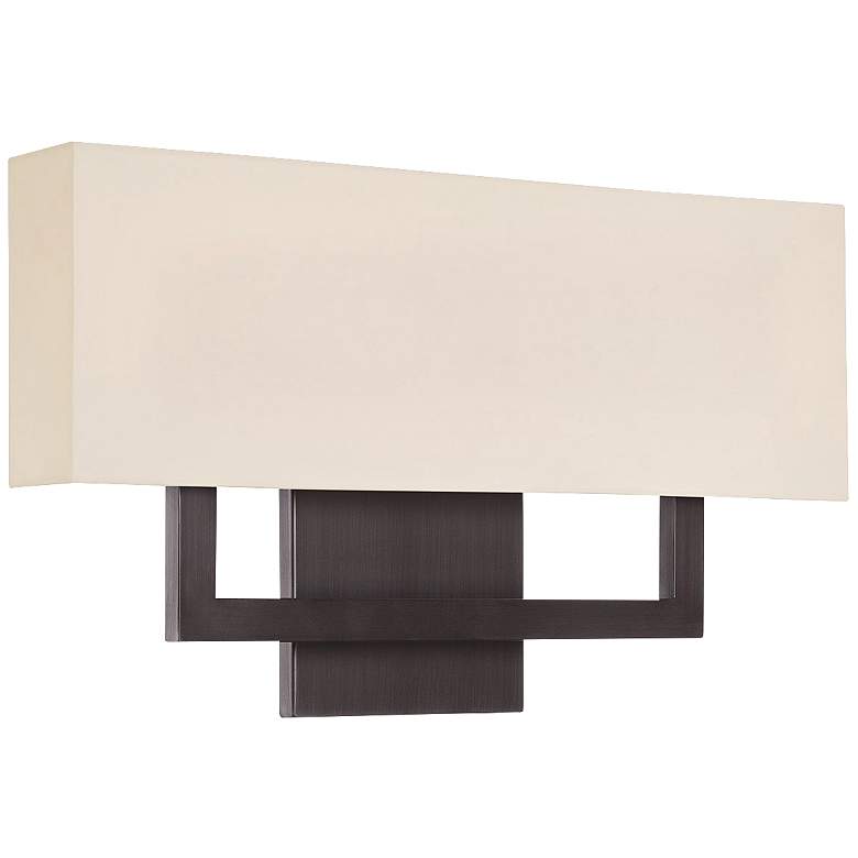 Image 2 WAC Manhattan 22" Wide Brushed Bronze LED Wall Sconce