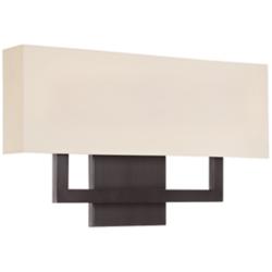 WAC Manhattan 22&quot; Wide Brushed Bronze LED Wall Sconce