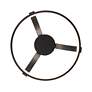 2_WAC Marques 16" Wide Black LED Open Ring Ceiling Light more views