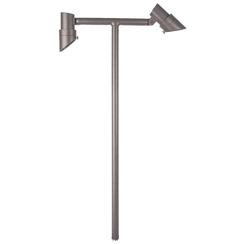 Image 1 WAC Mini Accent 50 1/4" High Bronze LED Double Path Light