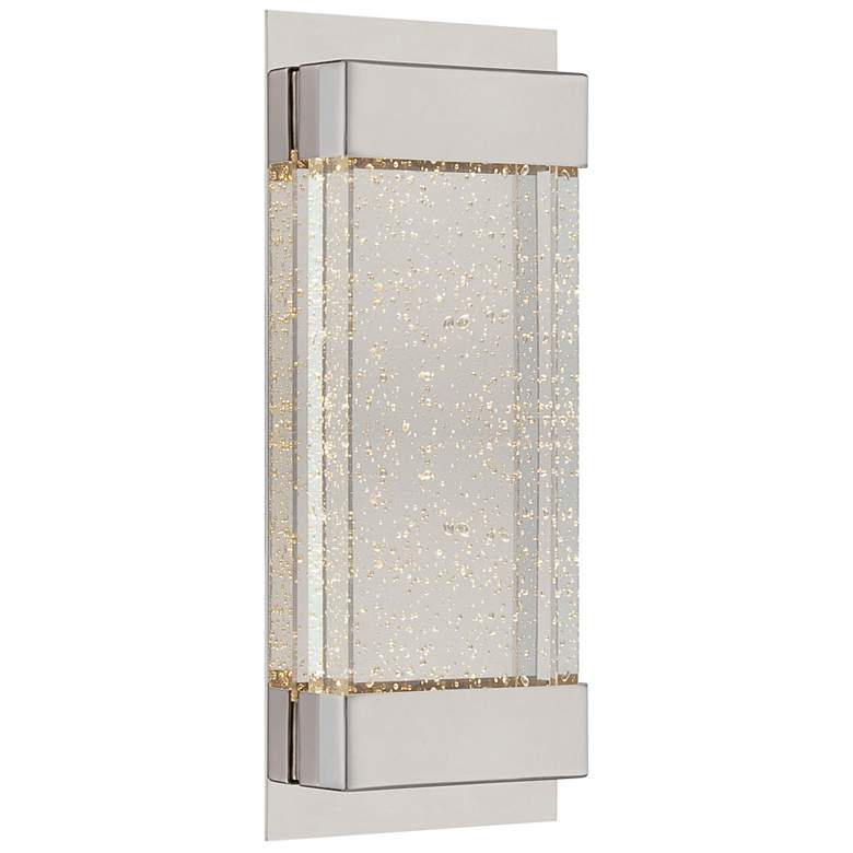 Image 1 WAC Mythical 13" High Polished Nickel LED Wall Sconce