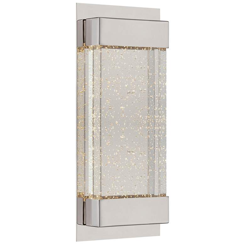 Image 1 WAC Mythical 13 inch High Polished Nickel LED Wall Sconce