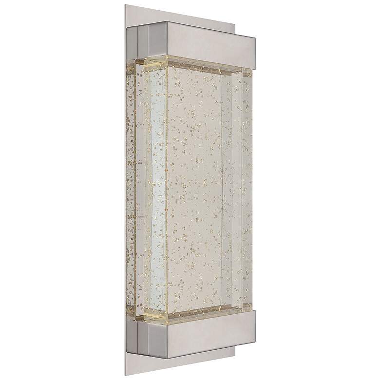 Image 2 WAC Mythical 18" High Polished Nickel LED Wall Sconce