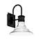 WAC Nantucket 13 1/4" High Black LED Outdoor Wall Light