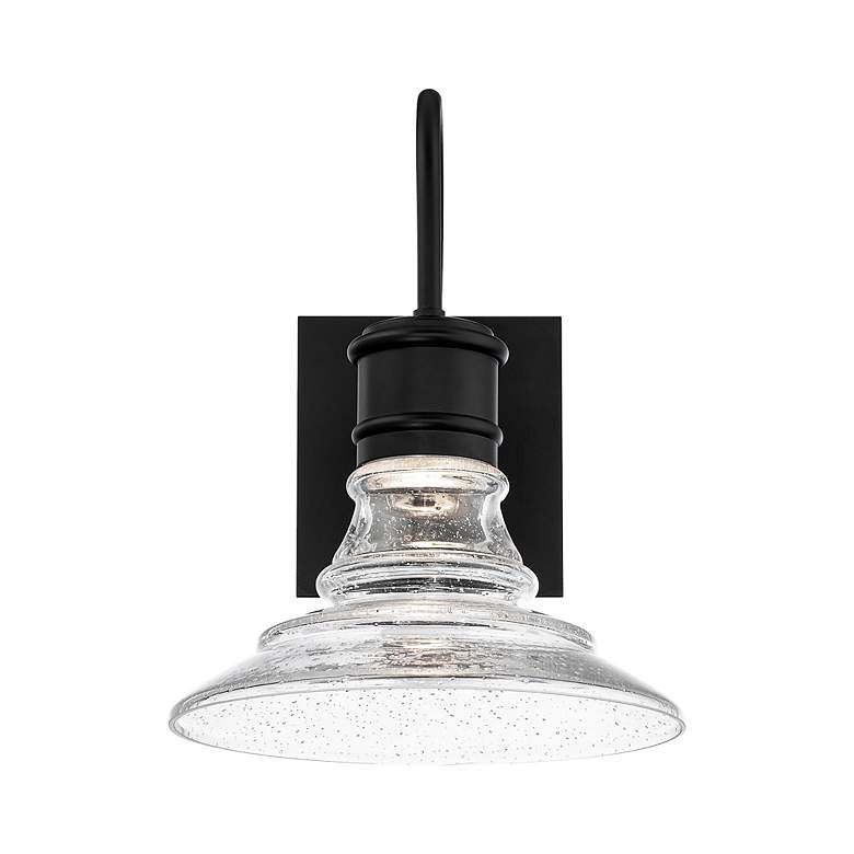 Image 2 WAC Nantucket 13 1/4" High Black LED Outdoor Wall Light more views