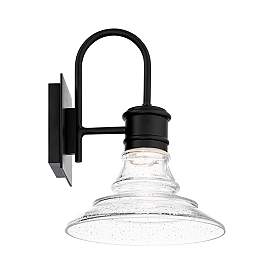 Image3 of WAC Nantucket 13 1/4" High Black LED Outdoor Wall Light more views