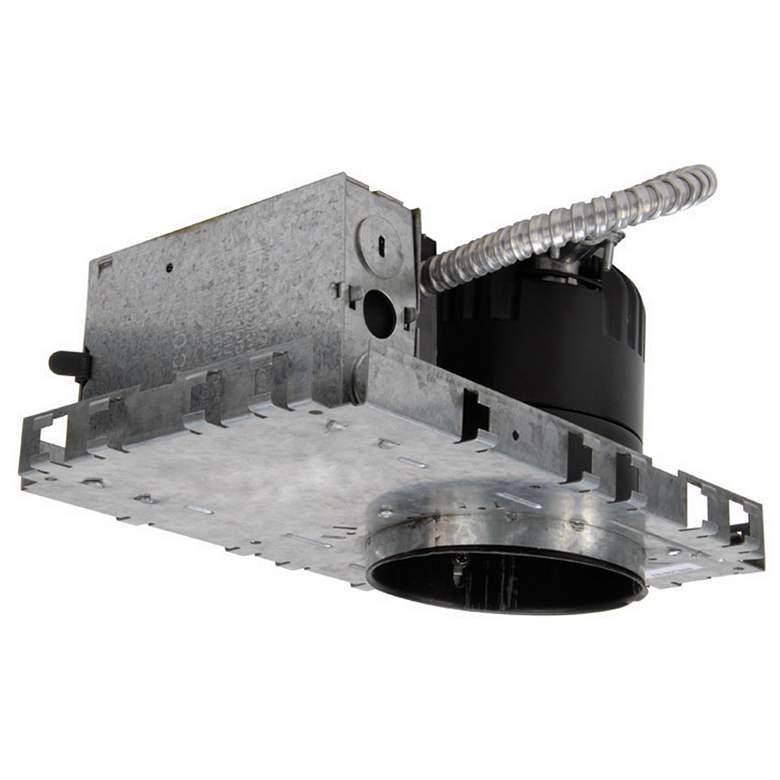Image 1 WAC New Construction 15W LED 4 inch Non-IC Recessed Housing