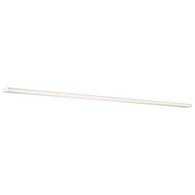 Image 1 WAC Nightstick 97.19" Wide Brushed Aluminum Modern Linear LED Bath Bar