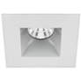 WAC Oculux 2" Square Haze White LED Reflector Recessed Kit