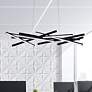 2_WAC Parallax 55" Wide Black LED Linear Pendant