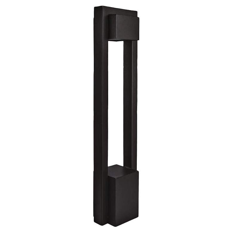 Image 1 WAC Park 27" High Black LED Bollard Landscape Light