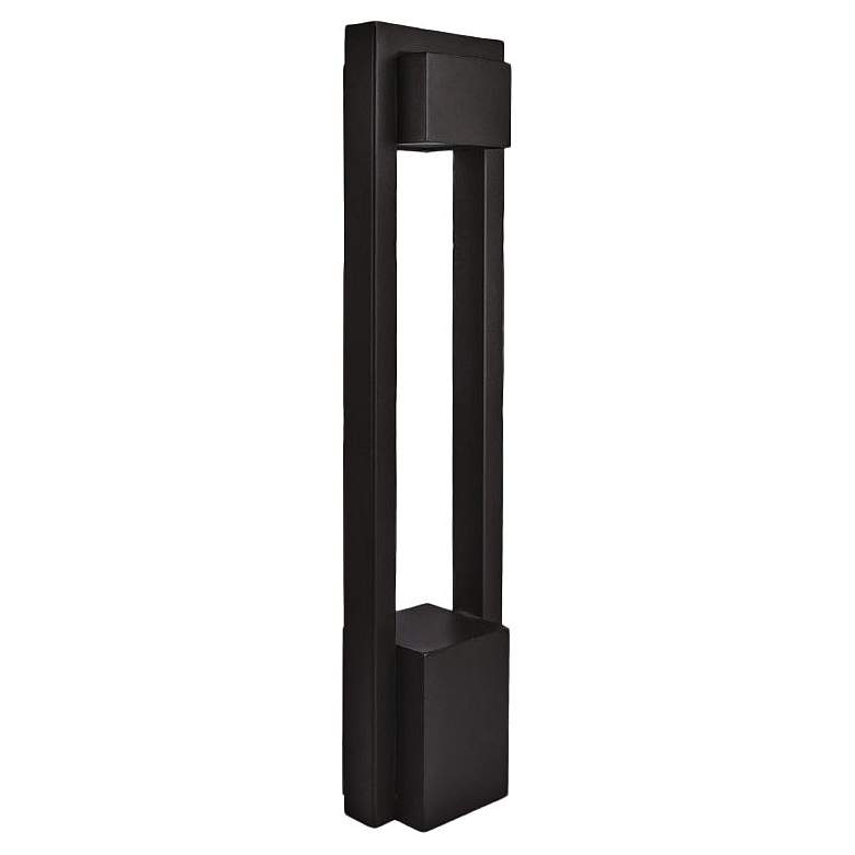 Image 1 WAC Park 27 inch High Black LED Bollard Landscape Light