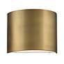 3_WAC Pocket 5 1/2" High Aged Brass LED Wall Sconce more views