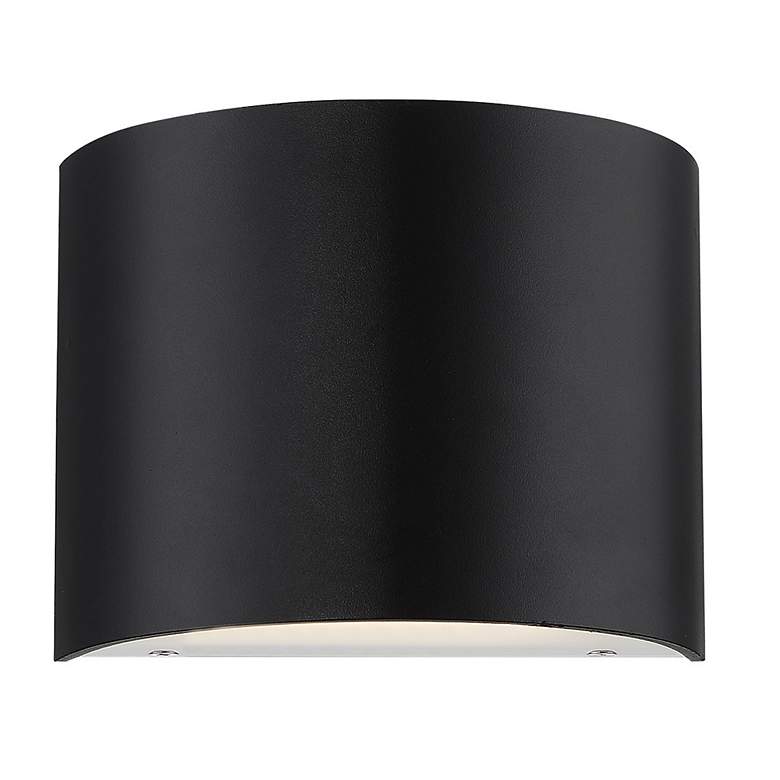 Image 2 WAC Pocket 5 1/2" High Black LED Wall Sconce more views